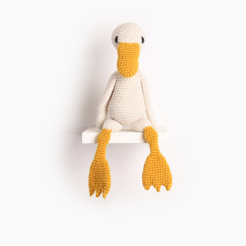 duck bird crochet amigurumi project pattern kerry lord Edward's menagerie